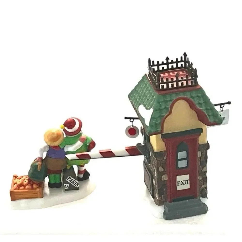 VTG 1996 Dept 56. “End of the Line” North Pole Series #56370 Retired Accessory